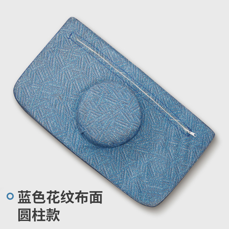 美容床枕头带圆柱美容院专用防塌长方形按摩床上的小枕头通用包邮|undefined