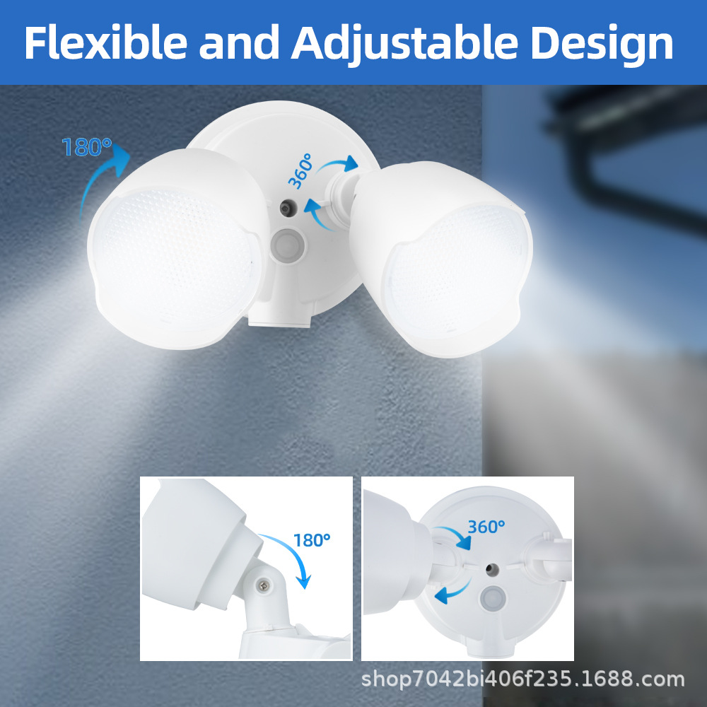 Cross-border US regulations outdoor LED floodlights outdoor flood lights high-voltage LED garden lights, porch lights garage lights