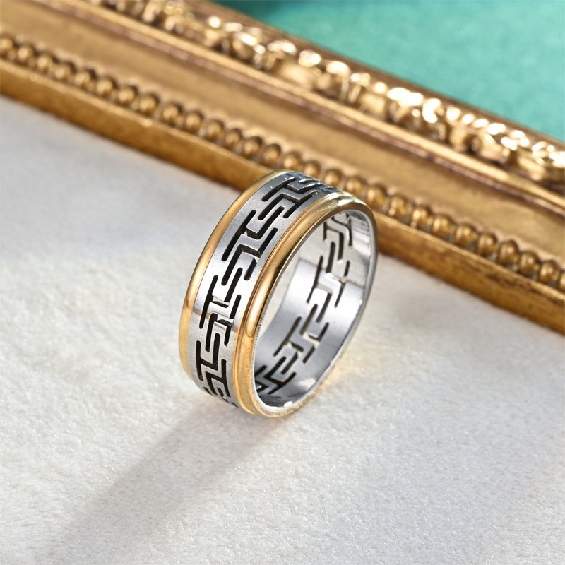 6g Weight Zircon Inlay Material Rings Classification 11, 12, 6 Ring Size 1 Piece Quantity Daily Occasion 304 Stainless Steel Material Geometric, Heart Shape Pattern All Seasons Season Unisex Gender Plating, Hollow Out, Inlay Design Sweet Style Sweet Geometric Heart Shape 304 Stainless Steel Plating Hollow Out Inlay Zircon Unisex Rings Men Band Rings 1