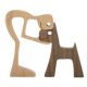 New Puppy family decoration wooden crafts decoration wood carving decoration crafts creative decoration desktop Nordic