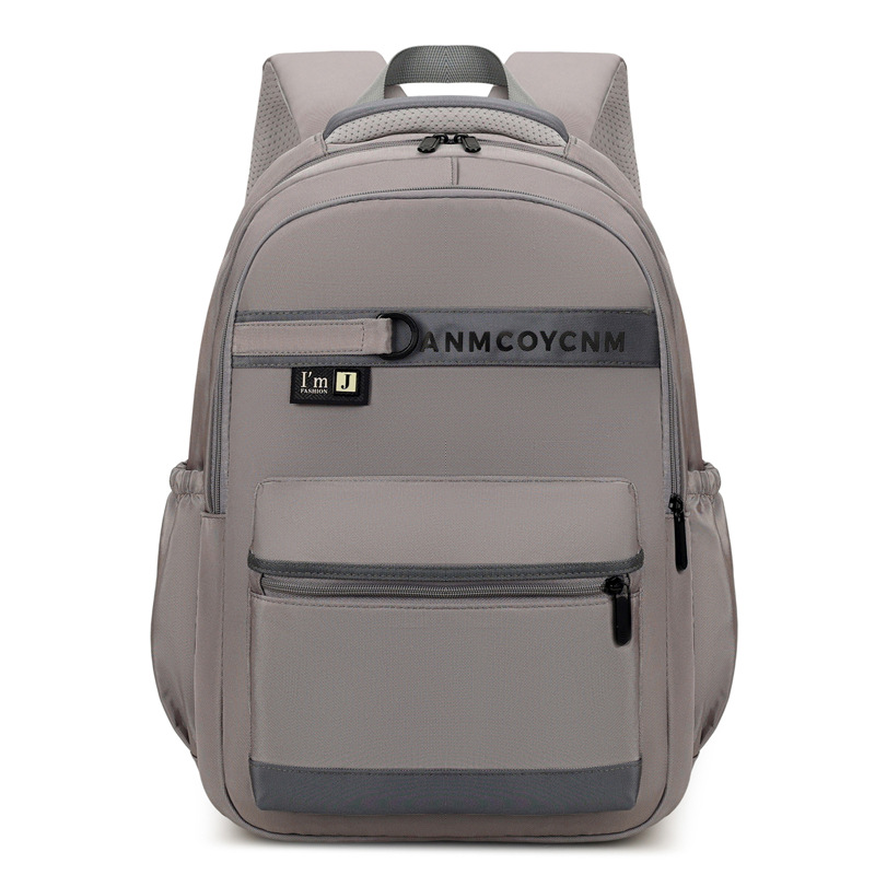 Mochila de moda de alta capacidad, escolas secundarias, viajes universitarios, mochila transfronteriza ligera de tela de Oxford