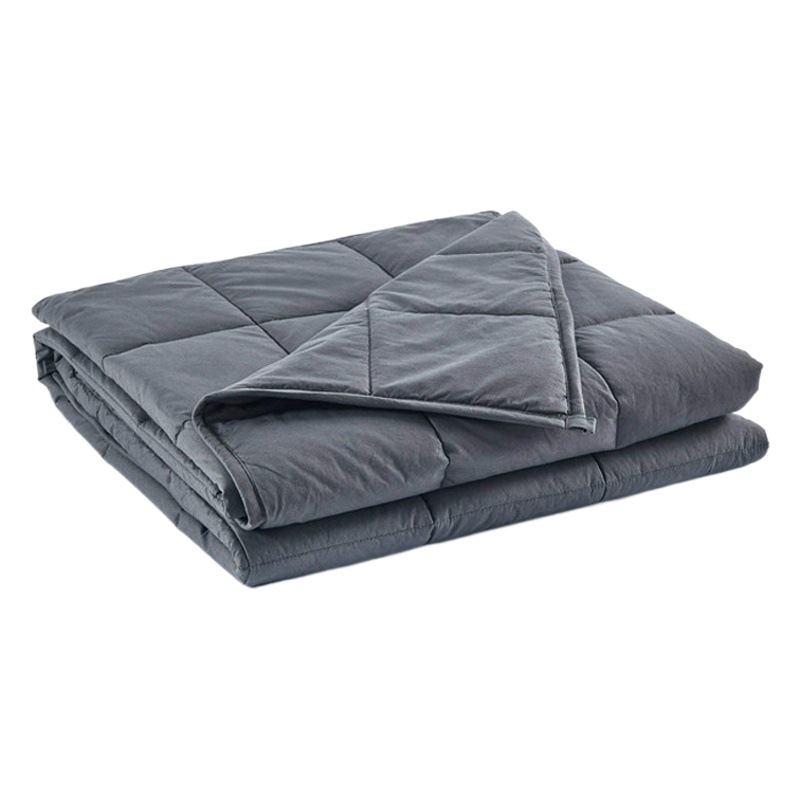 Suministro directo de fábrica de mantas de gravedad, cuentas de vidrio de varios tamaños de algodón, relleno de gravedad, blanco de Weighted