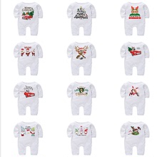秋季童裝圓領嬰兒聖誕衫現貨logo長袖活動幼兒園男女學生班服印字
