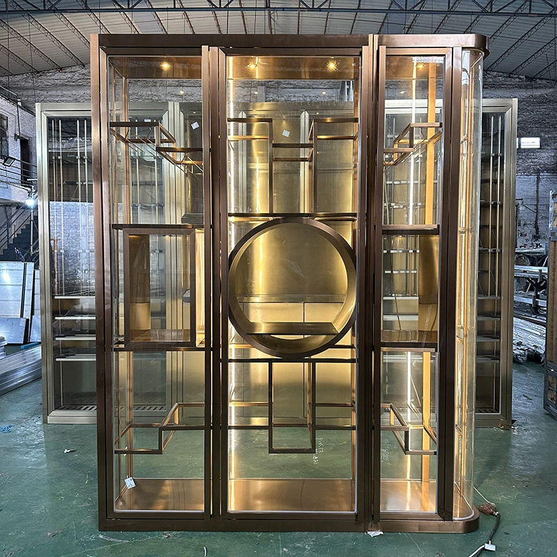 Барная изогнутая стеклянная винная стойка, высококачественный шкаф для ликера, шкаф для зарубежного вина, красного вина, винный шкаф из нержавеющей стали, витрина