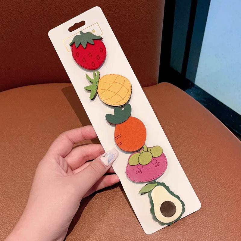 Niños velcro pegatinas de cabello para bebés lindos no dañados pegatinas de frangeo frente lateral broche de sudor broche de cabello