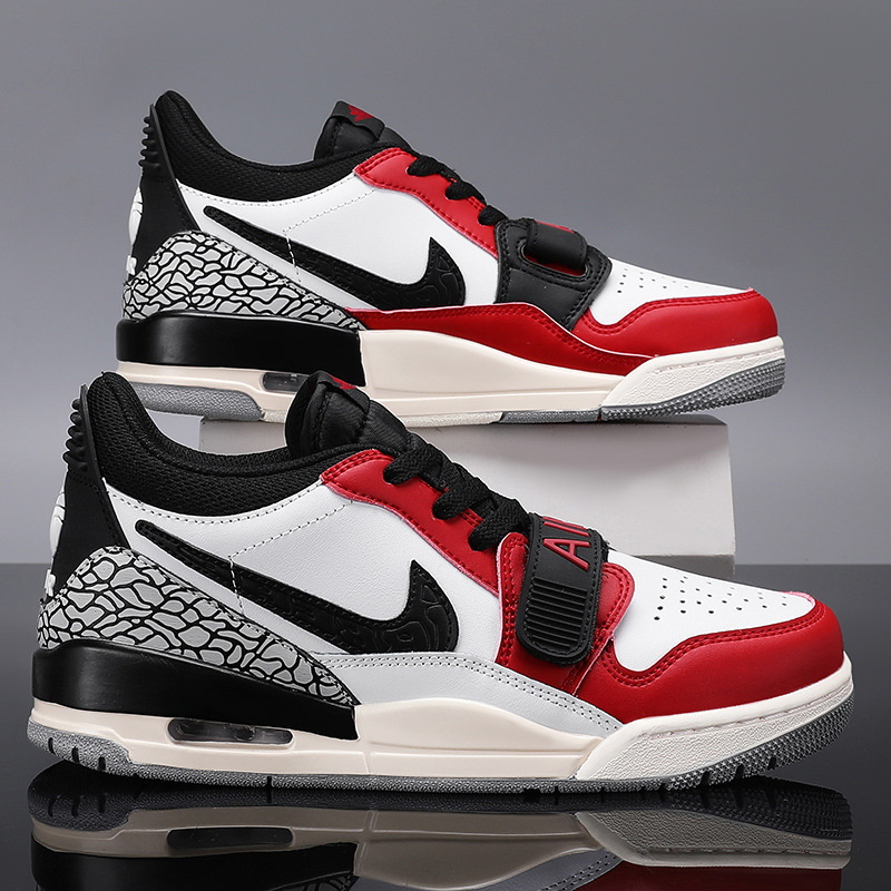 [Putian Factory] Aj312 Men's Shoes Official Genuine Chicago Low-Top Youth Sports Kidsren's Basketball Shoes
