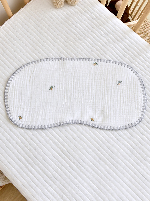 新生児のしゃっくりタオルの赤ちゃんの純綿のガーゼの刺繍の貝殻の辺のa類のよだれのタオルの赤ちゃんは乳を吐くことを防止します。|undefined