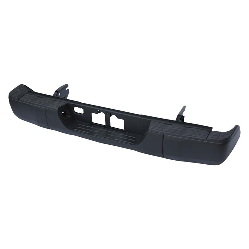 Adecuado para el parachoques trasero original de Toyota, negro Tundra sin agujero de radar, parachoques 2014-2021
