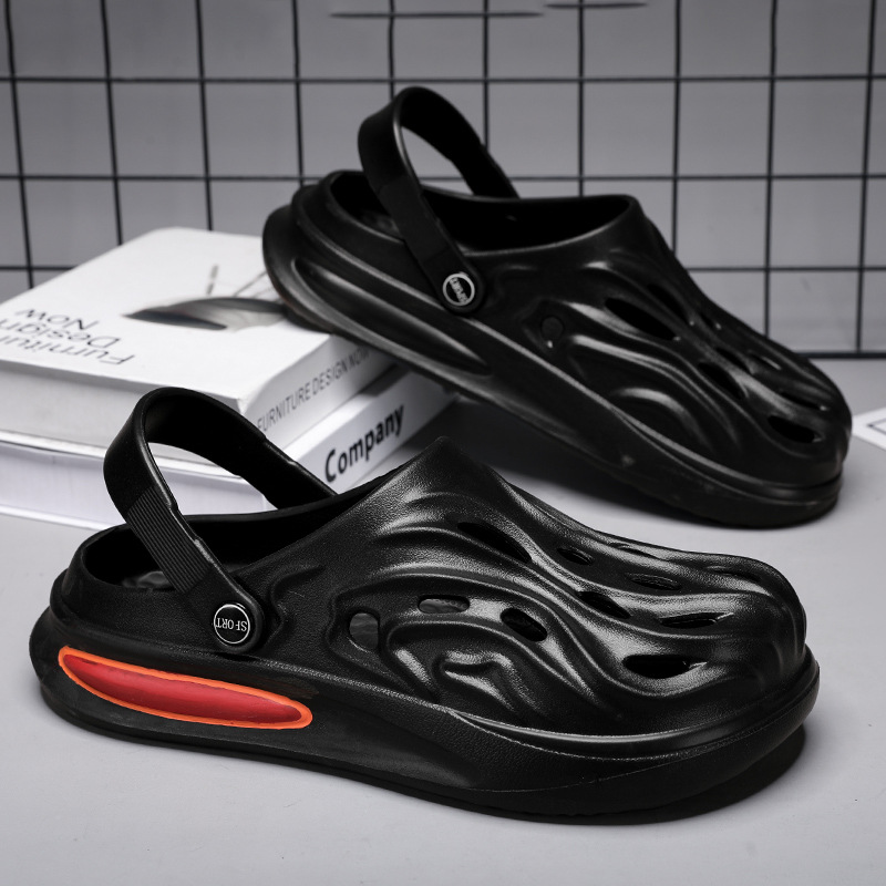 코코넛 홀 신발 2024 BAOTOU 슬리퍼 남성용 샌들 비치 신발 여행 신발 캐주얼 가든 신발 남성용 샌들