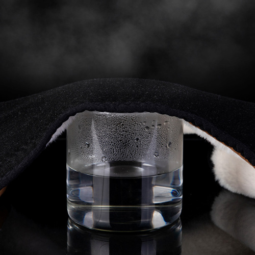 Coffee Fiber Shoulder Warmer Men and Women's Three Layers Super Thick Shoulder Coat Vest Small Vest Skin-friendly Close to Body Warm Autumn and Winter 