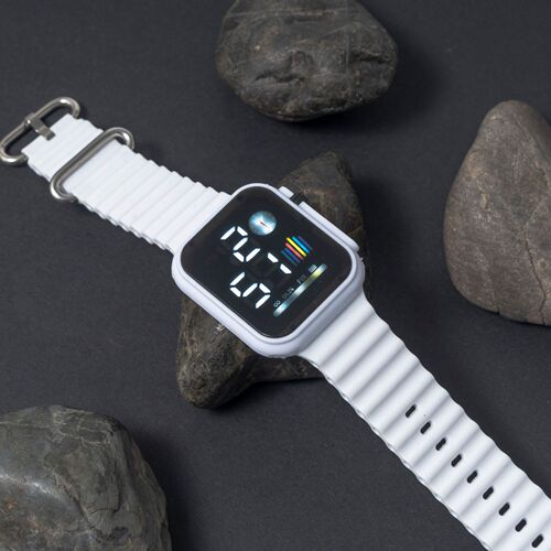 Children's Watch for Boys and Girls, Waterproof, Night Light, Timing, Sports, Middle School Student Watches, Exam Electronic Watches