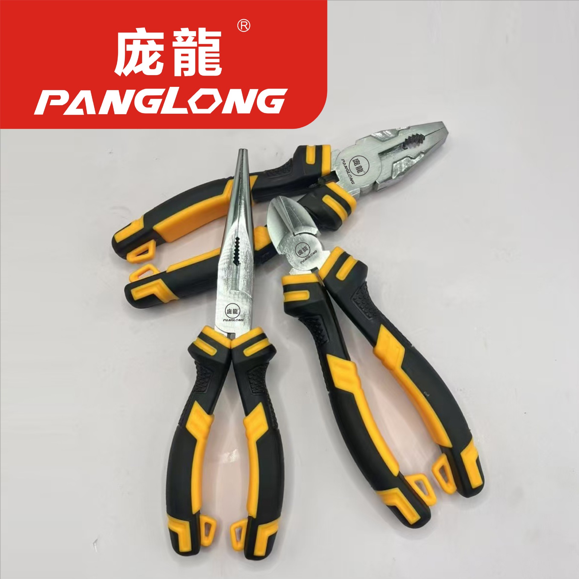 Alicates de alambre de grado industrial Alicates de 8 pulgadas Alicates de boca de tigre Alicates de corte de alambre domésticos de acero con alto contenido de carbono que ahorran mano de obra