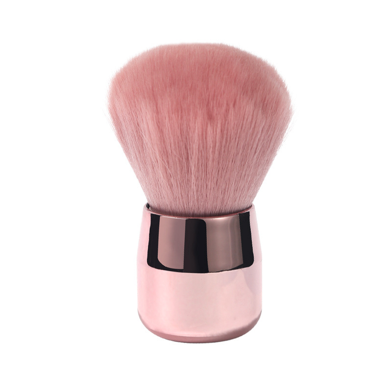 Mushroom Head Powder Brush Hair Soft Uña Polvo Brush Limpieza Uña Polvo Brush Maquillaje Blush Brush Herramientas de maquillaje