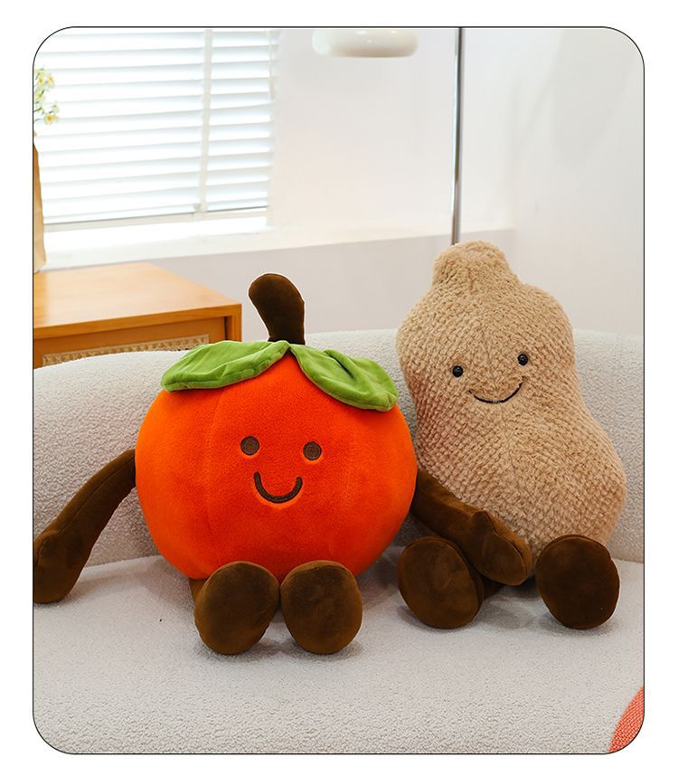 Plush Toy Persimmon Doll, Super Soft Doll, Birthday Pillow, Wedding Gift