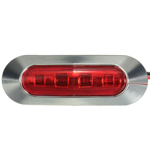 Cross-border 4LED truck side light 12V24V truck side light trailer large truck side waist light