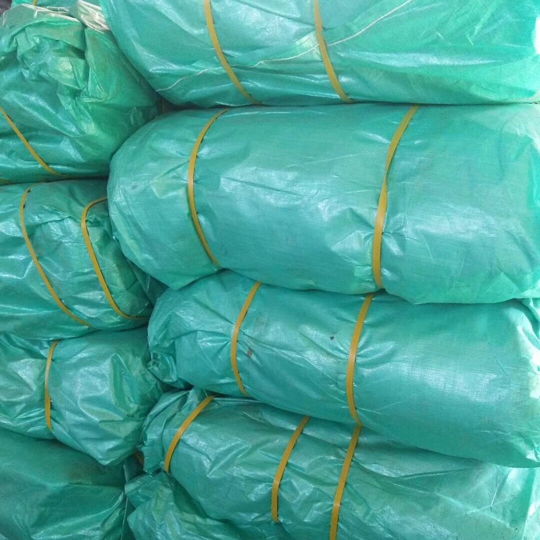 供应各种规格尺寸聚乙烯篷布彩条布水晶绿防雨水篷布PE南韩布直销