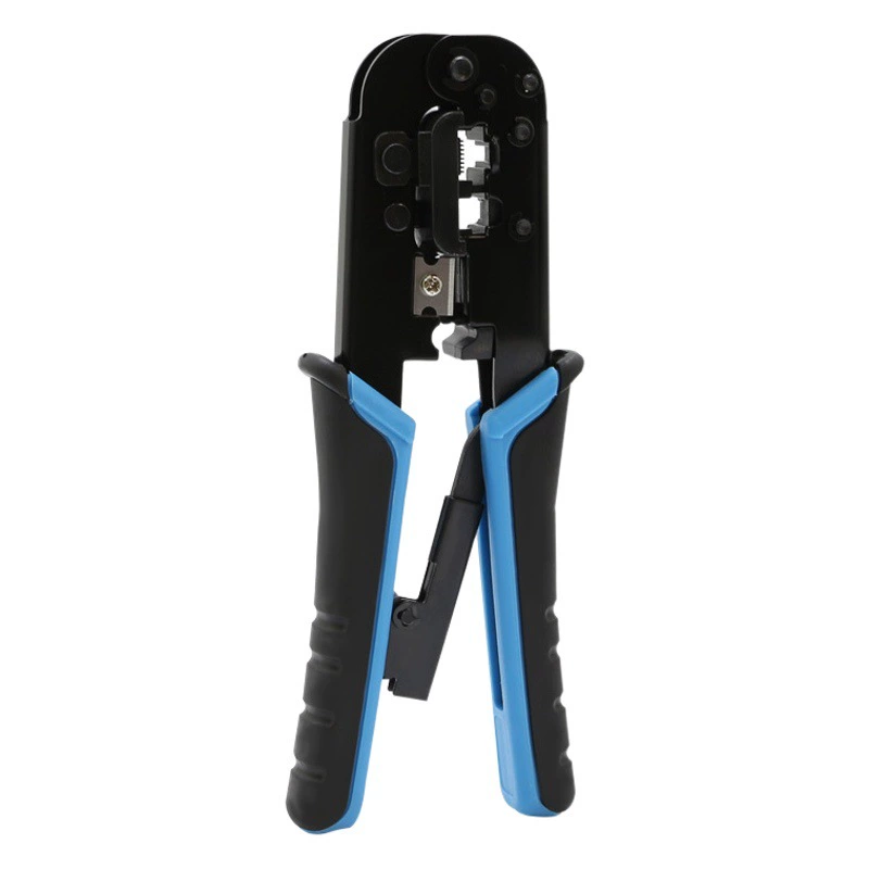 Многофункциональный зажим для проводов плоскогубцы двойного назначения для обжима сети 6P8P Клещи для проводки с хрустальной головкой сетчатые плоскогубцы оптом