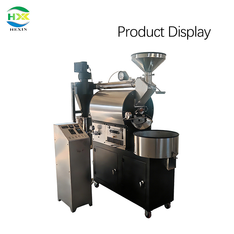 Fuente fabricantes de granos de café secador de alta calidad gas calefacción granos de café tostador de varias especificaciones