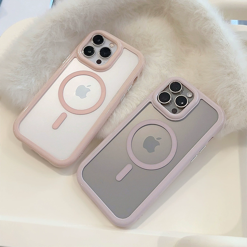 Apple, акриловый чехол для iPhone 15 совместимый кремовый чехол для телефона, iphone, 15promax, защита от падения