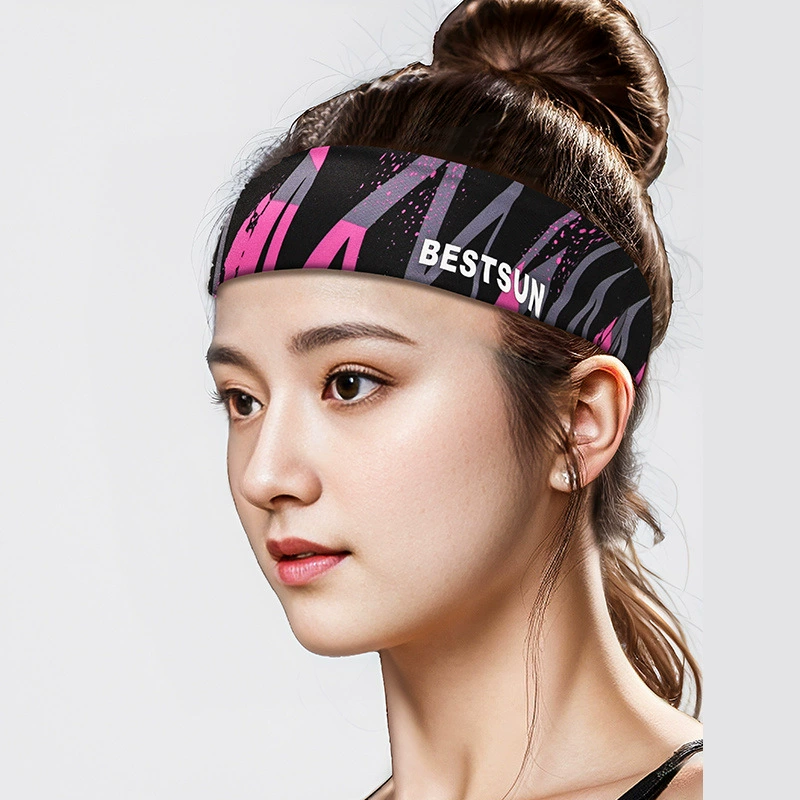 Спортивная повязка на голову, повязка на голову для йоги для мужчин и женщин, впитывающая пот, для бега и езды на велосипеде, баскетбола, против пота, фитнеса, антиперспирант, повязка для волос, дышащая