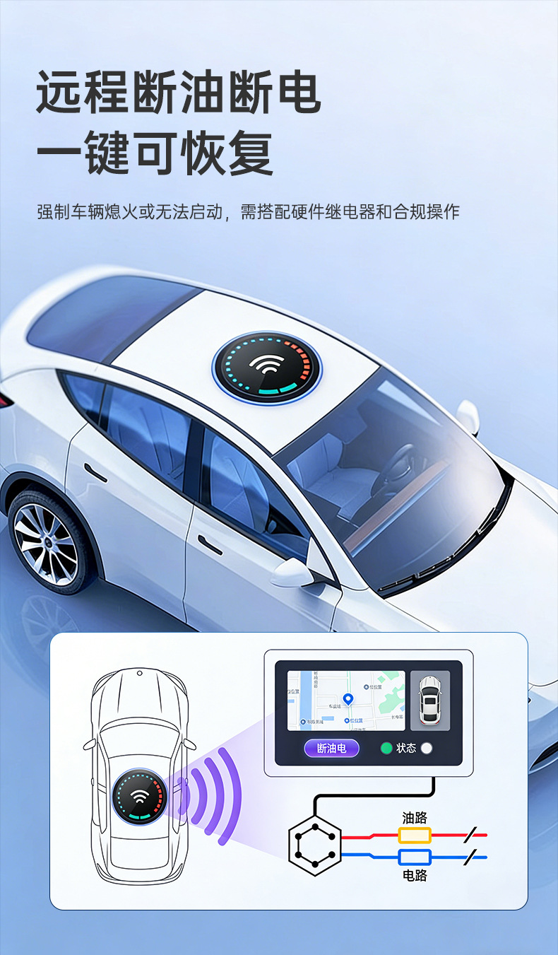 Australian Frequency Band Beidou Gps Tracker Cj780-4G-Sa Anti-Theft Device Wired Version Overseas Version Wholesale