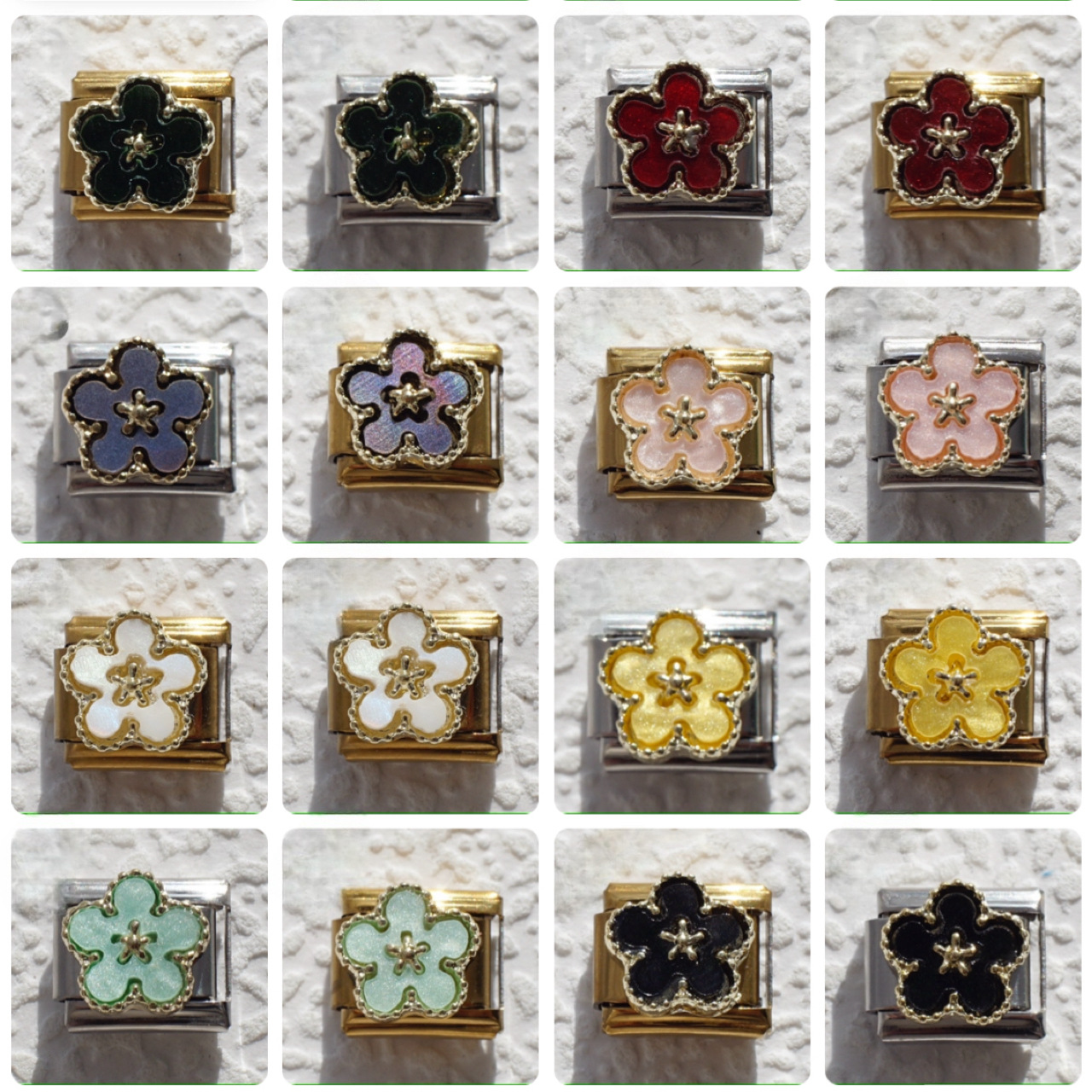 new italian style module bracelet series four-leaf clover series modeling personalized assembly chain