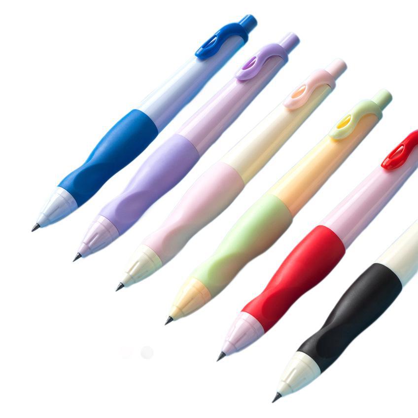 2.0mm lápiz automático de color verdadero entrenamiento de control de lápiz para niños principiantes entrenamiento de lápiz grueso para jardín de infantes
