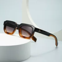 Трансграничные европейские и американские узкие рамки внешней торговли SUNGLASSES тренд уличная съемка современного шарма ретро солнцезащитные очки 35100