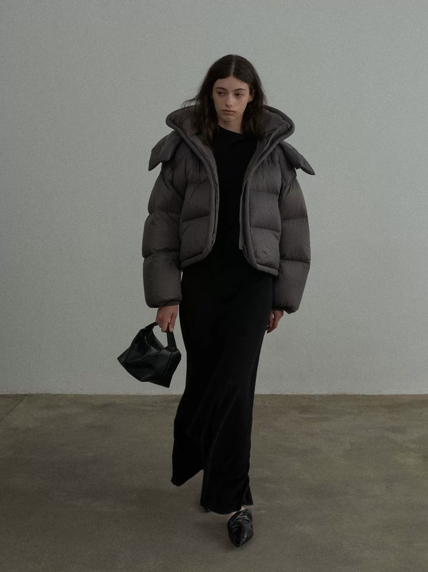 Съемная тёплая бархатная куртка-дутик, утка-утка