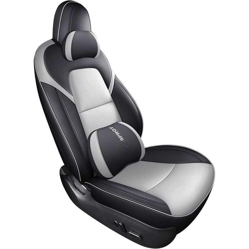 [Специальные чехлы для Tesla Model Y с перфорацией, дышащие, из износостойкой кожи Napa]