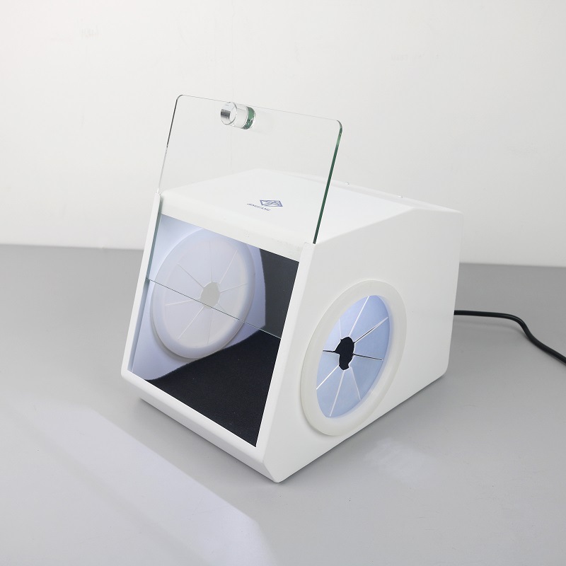 Caja antipolvo para arenado dental, cubierta protectora para técnico de máquina de arenado con óxido de aluminio, cubierta antipolvo para material dental.