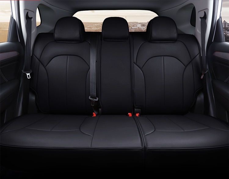 Suitable for Mercedes-Benz Leather Seat Cover C-Class E-Class Glc Glb Gla A-Class Fully Enclosed Seat Cover Four-Season Cushion Cover