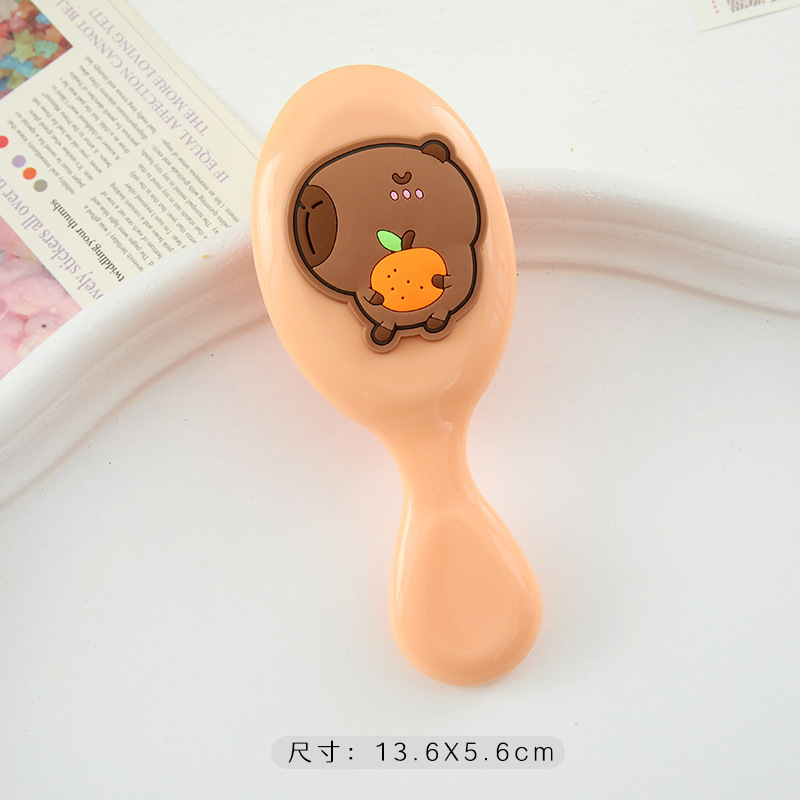오렌지 카피바라 [에어쿠션 빗]