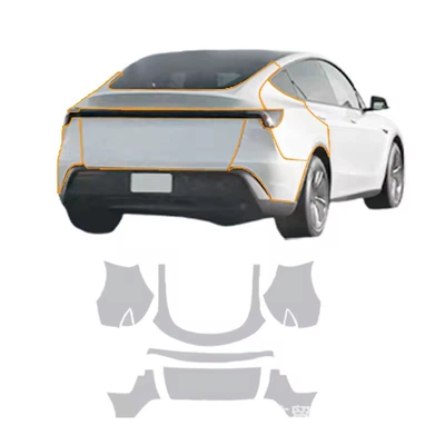 Invisible Car Cover Tpu Paint – Car paint protective film - package-four-2026-model-y-standa