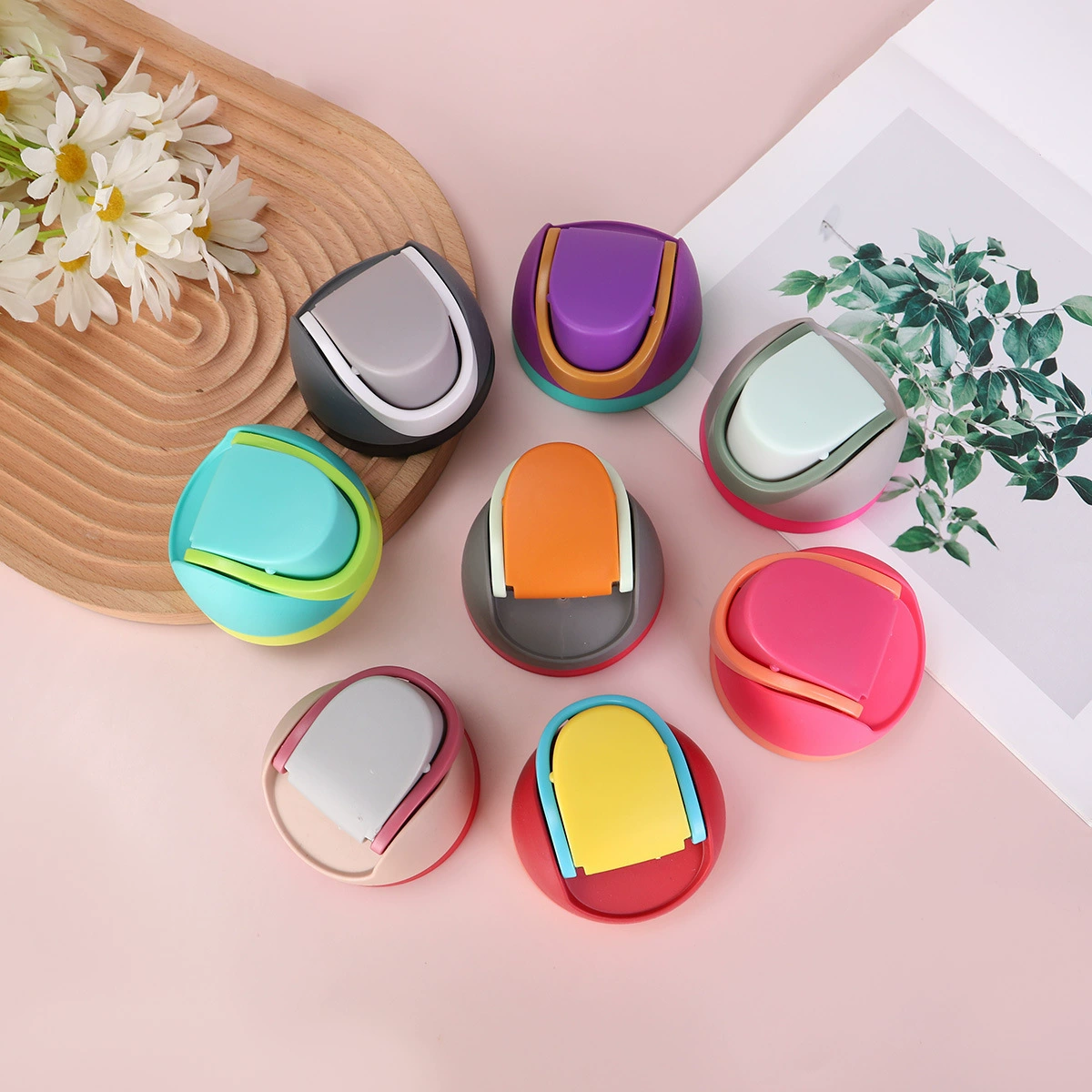 Plastic handheld glass cover, (Cross-border trading)