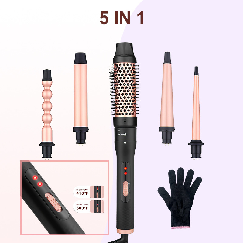 [조합6] 5-in-1 컬링아이언 US 규격 110V (중국 미사용)