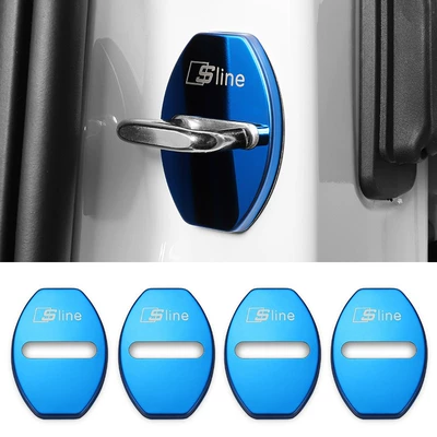 Digər kuzov və aksesuarlar, lock buckle cover special stainless - audi-sline-roasted-blue-4-pack