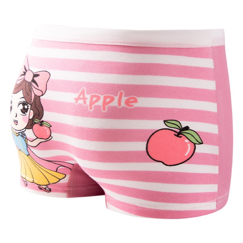 Ropa interior de niñas clase un boxeador de algodón puro pantalones cortos de algodón para niños niñas bebé Boxer Shorts fábrica al por mayor