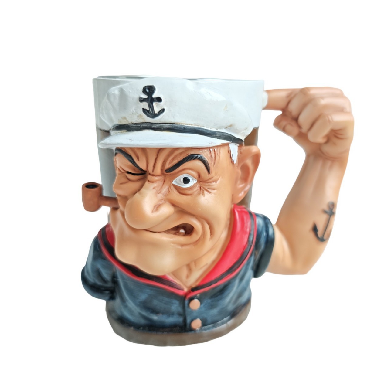 Nuevo producto transfronterizo 3DPopeyePowerMug Popeye Man Power Cup Home Coffee Cup Regalo