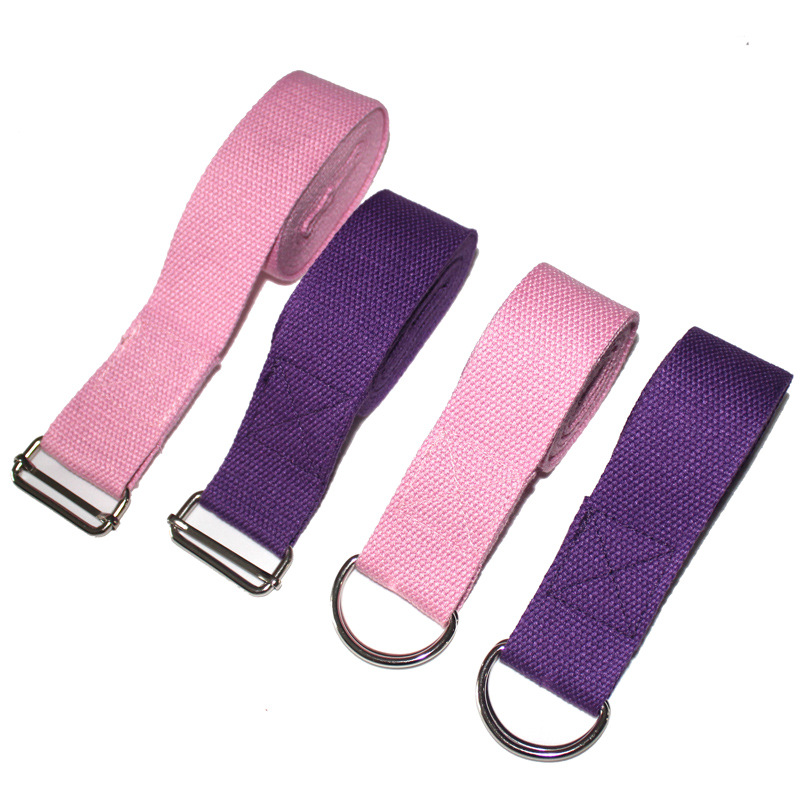 polyester-cotton blend Stretch band Pink and purple Widen Neck stretching Flor Posture correct Back back good knitting resistance