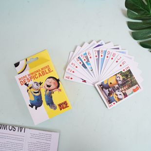 Foreign Trade Despicable Me Playing Cards Secondary Surrounding Pokemon Pikachu Animation Characters Animation Surrounding Goods