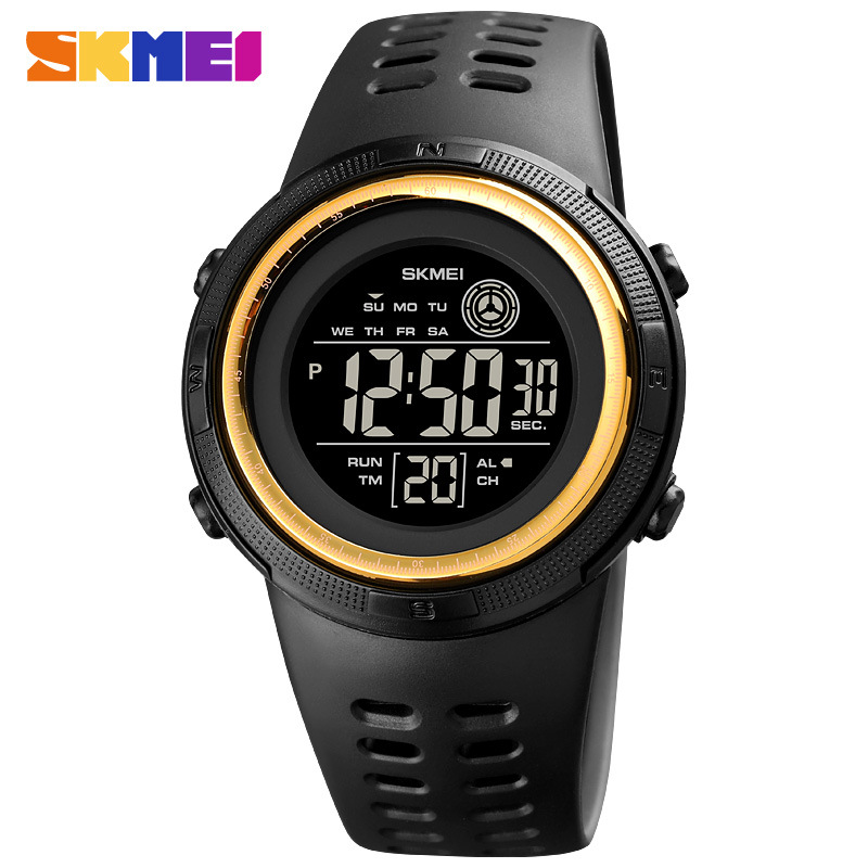 Skmei 1773 nuevo estudiante deportes al aire libre reloj electrónico color caramelo moda cinta luminosa pantalla única