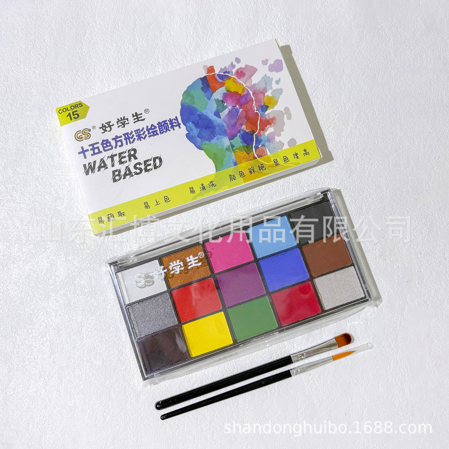 Transfronterizos para niños Halloween pintura facial pintura de cuerpo soluble en agua pintura de graffiti facial