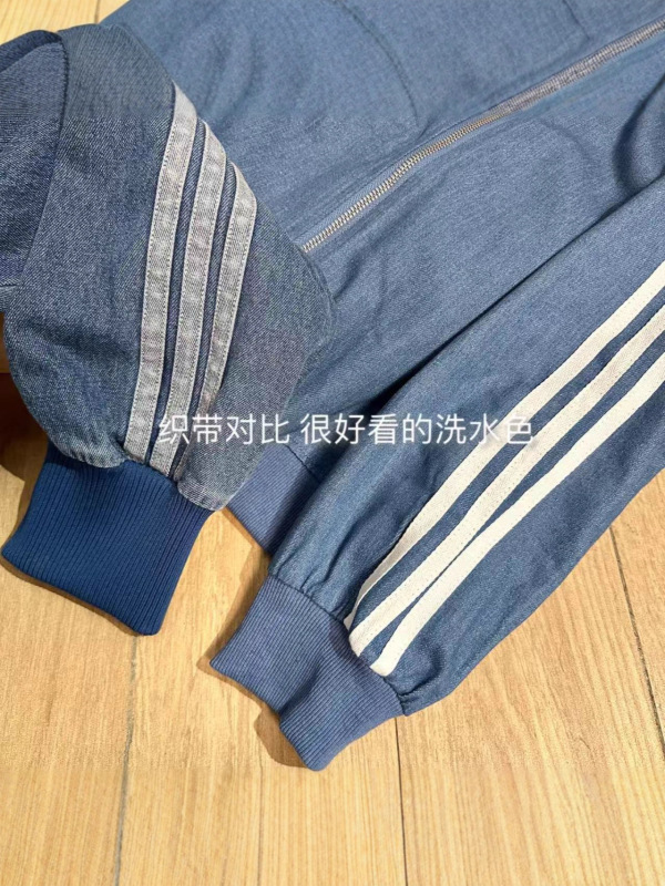 现货高版本蓝调时刻小马刺绣牛仔外套男女同款松弛感复古夹克上衣|undefined