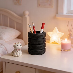 Tire Pen Holder݆̥�PͲ�Ҿ������ռ{�[���ľ߻��yˢ�ռ{���b�
