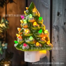 �羳����Resinous Christmas Tree Night Light �}�Q��ҹ���b�Ʒ