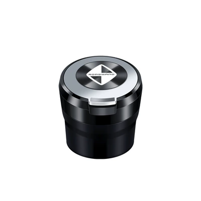 New ceramic liner multi-function Car ashtray - cd-pattern-flip-ashtray-bao-wo-short