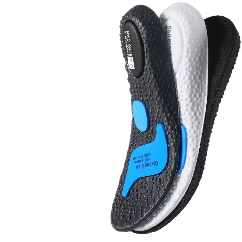 Comercio electrónico de generación de velocidad, una generación de una pieza, plantilla deportiva Zoom, cojín de aire, transpirable, absorción de sudor, absorción de impactos, sensación súper suave de pisar heces