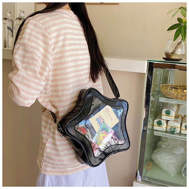This year's popular color bags, 2025 new star bags, Japanese-style sweet single-shoulder bags, crossbody bags, women's bags, cross-border undefined