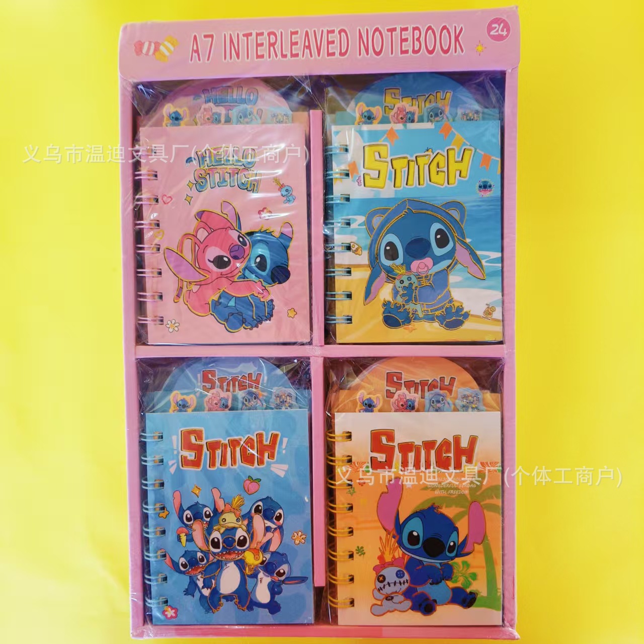 Transfronterizo A7 cuaderno de dibujos animados 100k clasificado cuaderno de bobina de estudiantes cuaderno de notas